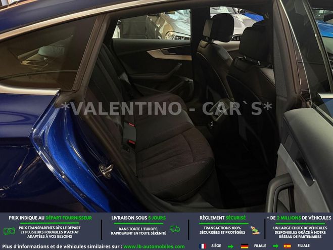 Audi A5 TFSI 190 BVA Bleu M�tallique de 2017