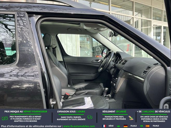 Skoda Yeti 2.0 TDI 150 BVA 4x4 Noir M�tallique de 2016