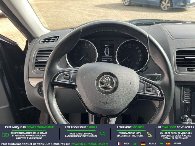 Skoda Yeti 2.0 TDI 150 BVA 4x4 Noir M�tallique de 2016