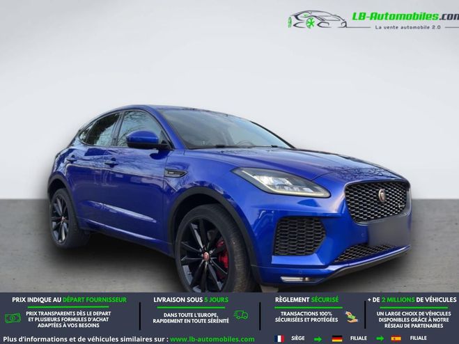 Jaguar E-Pace 2.0 - 250 ch AWD BVA Bleu M�tallique de 2018