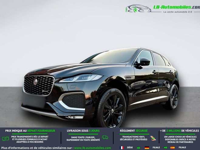 Jaguar F Pace 2.0 - D200 204 ch AWD BVA Noir M�tallique de 2021