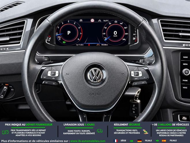 Volkswagen Tiguan 2.0 TSI 190 BVA 4Motion Gris M�tallique de 2019