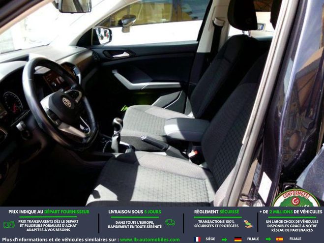 Volkswagen T Cross 1.0 TSI 115 Start/Stop BVM Argent� M�tallique de 2019