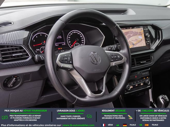 Volkswagen T Cross 1.0 TSI 115 Start/Stop BVM Blanc de 2020