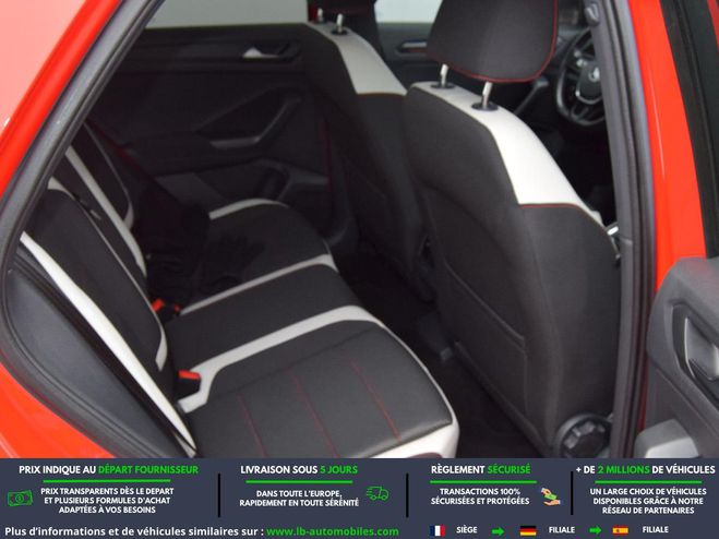 Volkswagen T Roc 2.0 TSI 190 Start/Stop BVA 4Motion Rouge M�tallique de 2018