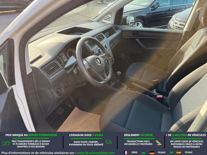 Volkswagen Caddy 2.0 TDI 102 BVM Blanc de 2019