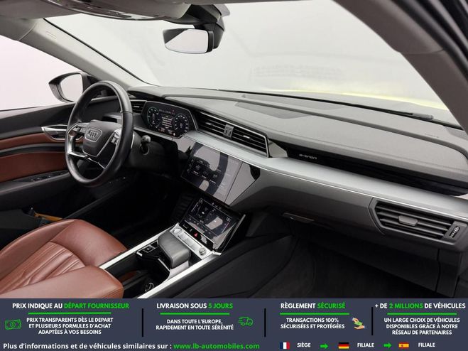 Audi E-Tron 50 quattro 313 ch Noir M�tallique de 2020