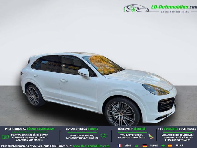 Porsche Cayenne Turbo 4.0 V8 550 ch  BVA Blanc M�tallique de 2019