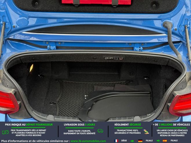 BMW Serie 2 230i 252 ch BVA Bleu M�tallique de 2018