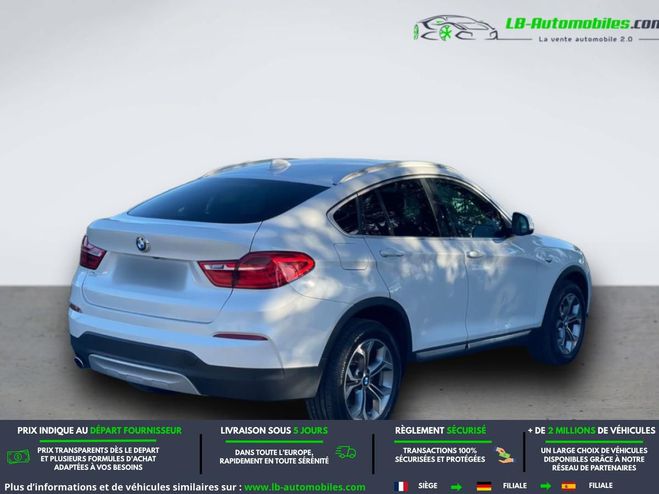 BMW X4 xDrive20d 190ch Blanc M�tallique de 2015