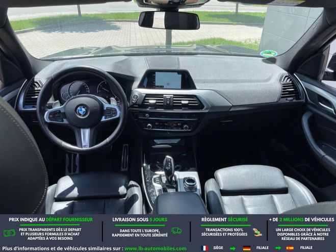 BMW X3 xDrive20d 190ch BVA Noir M�tallique de 2018