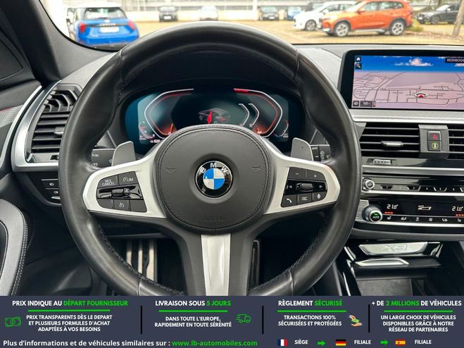 BMW X3 xDrive30d 286ch BVA Noir M�tallique de 2021