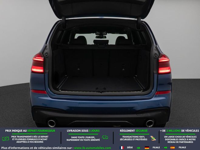 BMW X3 xDrive30d 265ch BVA Bleu M�tallique de 2019
