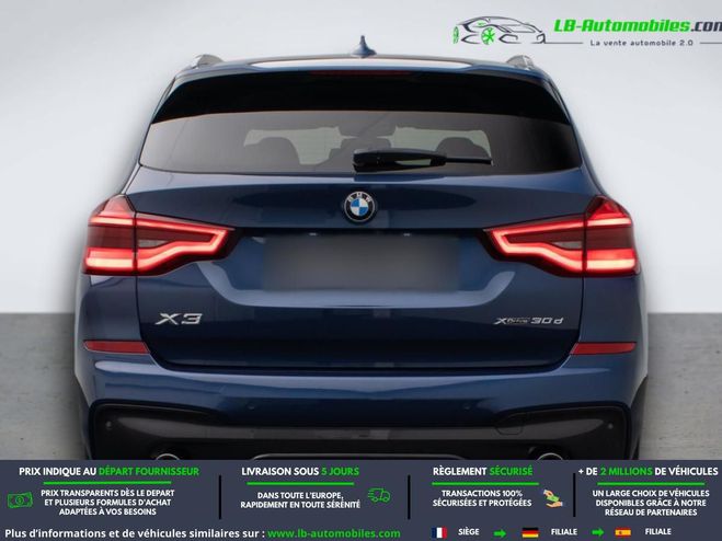 BMW X3 xDrive30d 265ch BVA Bleu M�tallique de 2019