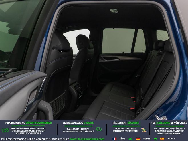 BMW X3 xDrive30d 265ch BVA Bleu M�tallique de 2019