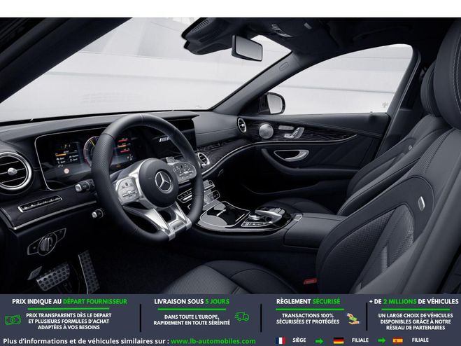 Mercedes Classe E 63 AMG BVA 4-Matic+ Noir M�tallique de 2019