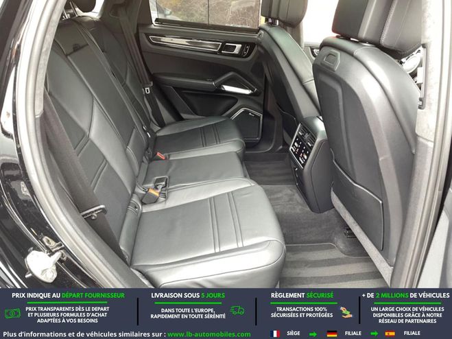 Porsche Cayenne Turbo 4.0 V8 550 ch  BVA Noir M�tallique de 2019