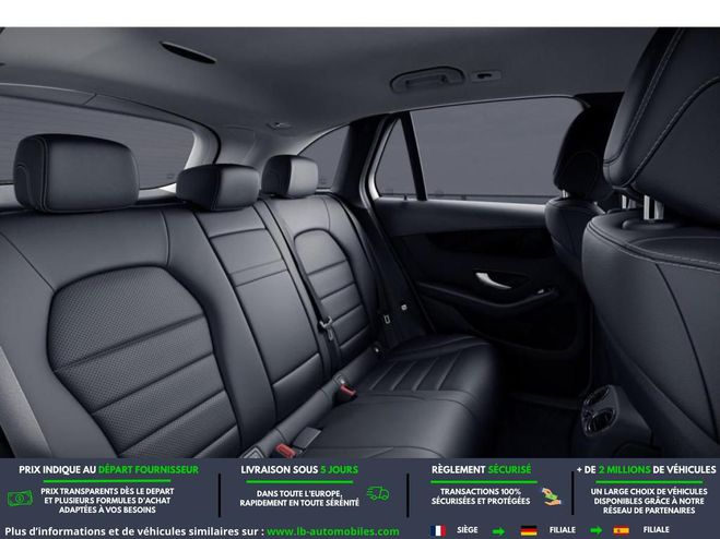 Mercedes GLC 250 BVA 4Matic Noir de 2017
