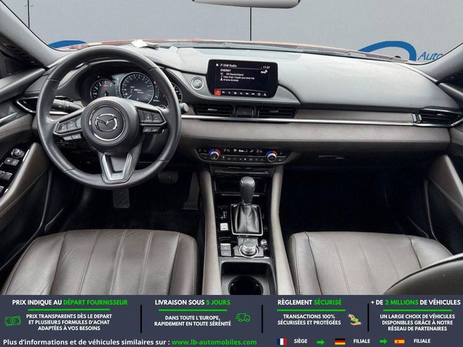 Mazda 6 2.5L SKYACTIV-G 194 ch BVA Rouge M�tallique de 2019