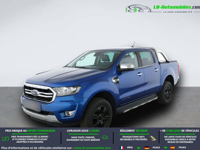 Ford Ranger DOUBLE CABINE 2.0 213 BVA Bleu M�tallique de 2020