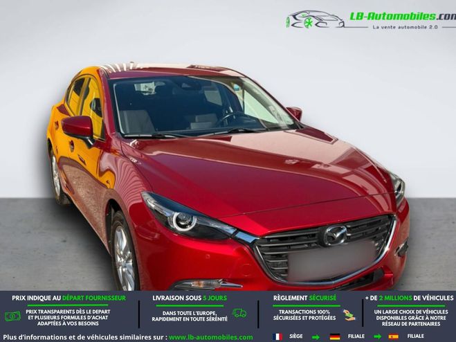 Mazda 3 2.0L SKYACTIV-G 122 ch BVM Rouge M�tallique de 2018