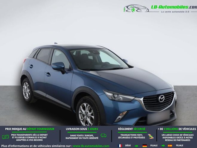 Mazda Cx 3 2.0L Skyactiv-G 120 4x2 BVA Bleu M�tallique de 2017
