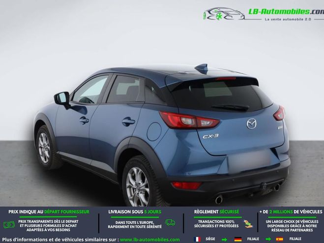 Mazda Cx 3 2.0L Skyactiv-G 120 4x2 BVA Bleu M�tallique de 2017