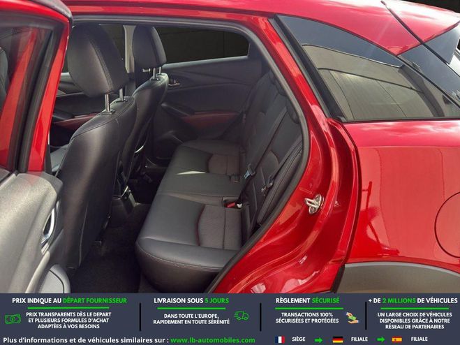 Mazda Cx 3 2.0L Skyactiv-G 120 4x2 Rouge M�tallique de 2016
