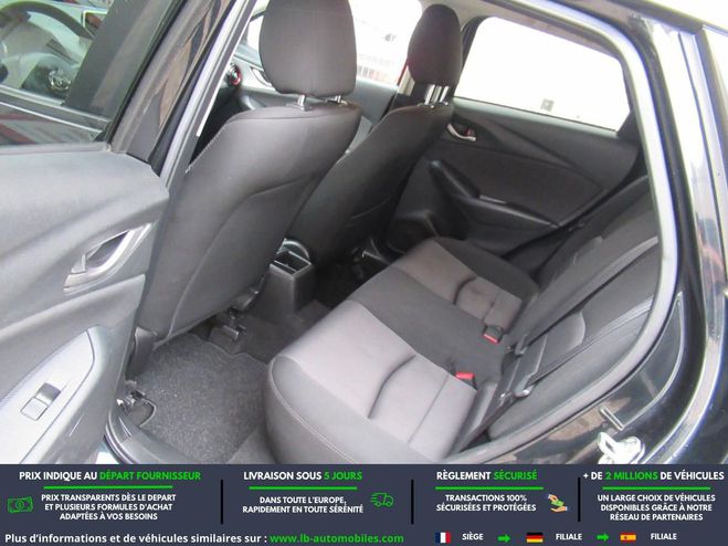 Mazda Cx 3 1.5L Skyactiv-D 105 4x2 Noir M�tallique de 2016
