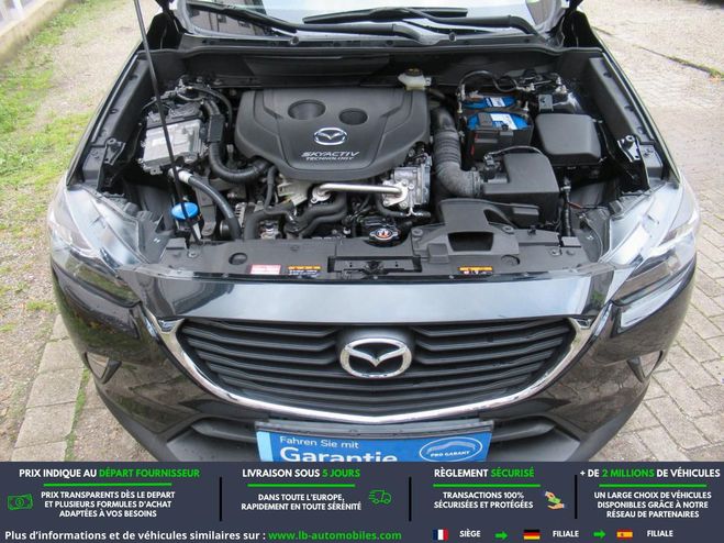 Mazda Cx 3 1.5L Skyactiv-D 105 4x2 Noir M�tallique de 2016