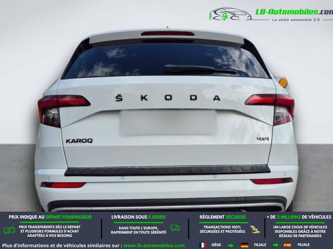 Skoda Karoq 2.0 TSI 190 ch 4x4 BVA Blanc M�tallique de 2020