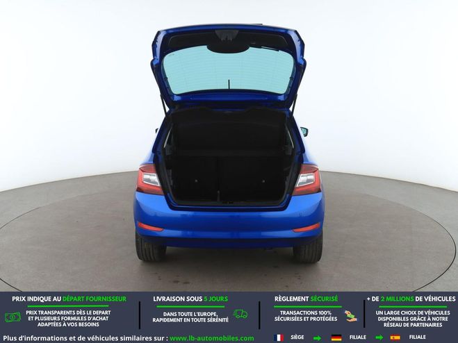 Skoda Fabia 1.0 TSI 95 ch BVM Bleu M�tallique de 2019