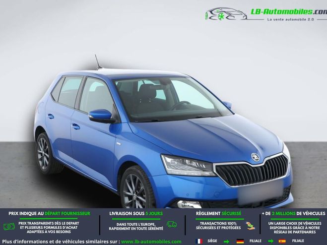 Skoda Fabia 1.0 TSI 95 ch BVM Bleu M�tallique de 2019