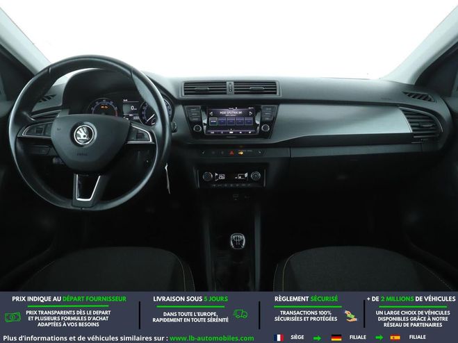 Skoda Fabia 1.0 TSI 95 ch BVM Bleu M�tallique de 2019