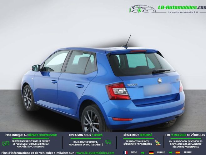 Skoda Fabia 1.0 TSI 95 ch BVM Bleu M�tallique de 2019