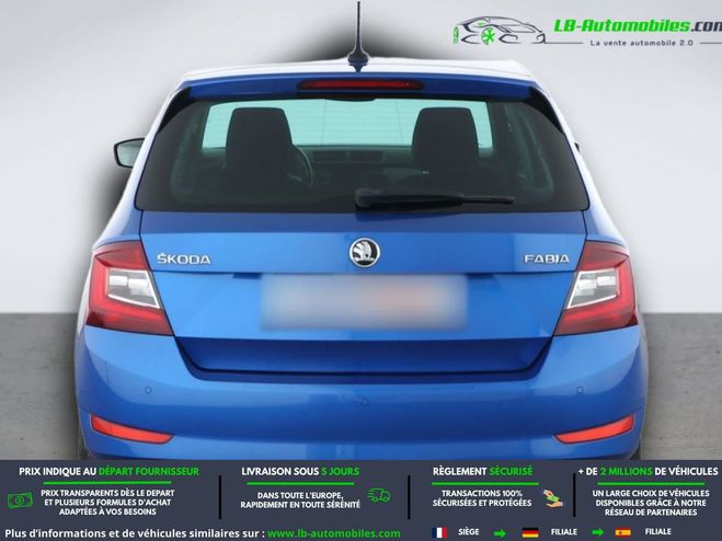 Skoda Fabia 1.0 TSI 95 ch BVM Bleu M�tallique de 2019