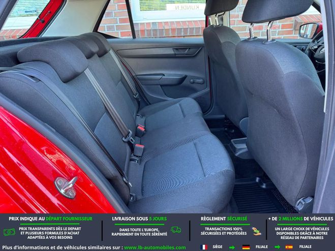 Skoda Fabia 1.0 MPI 60 ch BVM Rouge de 2021