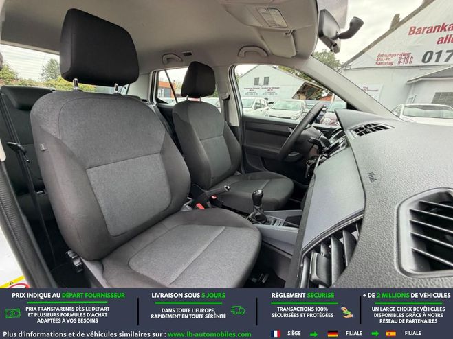 Skoda Fabia 1.0 MPI 75 ch BVM Blanc M�tallique de 2019