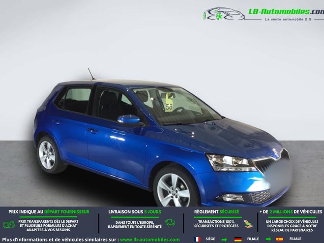 Skoda Fabia 1.0 TSI 95 ch BVM Bleu M�tallique de 2020