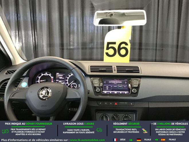 Skoda Fabia 1.0 TSI 95 ch BVM Bleu M�tallique de 2020