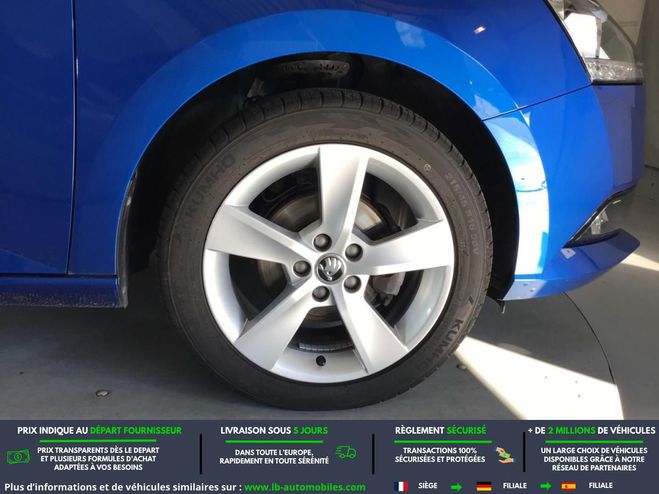 Skoda Fabia 1.0 TSI 95 ch BVM Bleu M�tallique de 2020