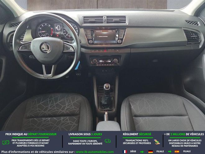 Skoda Fabia 1.0 TSI 95 ch BVM Bleu M�tallique de 2018