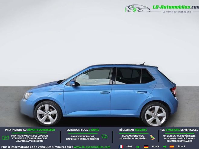 Skoda Fabia 1.0 TSI 95 ch BVM Bleu M�tallique de 2018
