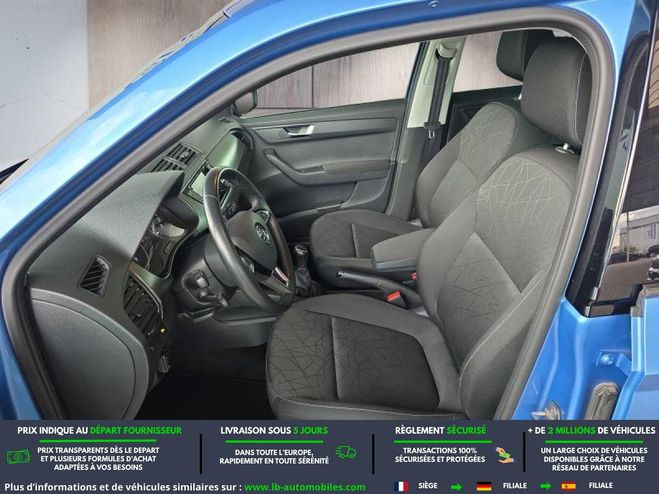 Skoda Fabia 1.0 TSI 95 ch BVM Bleu M�tallique de 2018