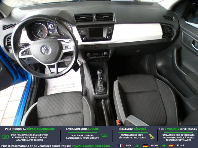 Skoda Fabia 1.2 TSI 110 ch BVA Bleu M�tallique de 2014