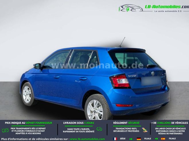 Skoda Fabia 1.0 MPI 75 ch BVM Bleu M�tallique de 2018
