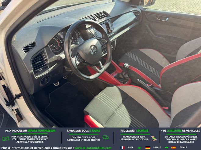 Skoda Fabia 1.0 MPI 75 ch BVM Blanc de 2017