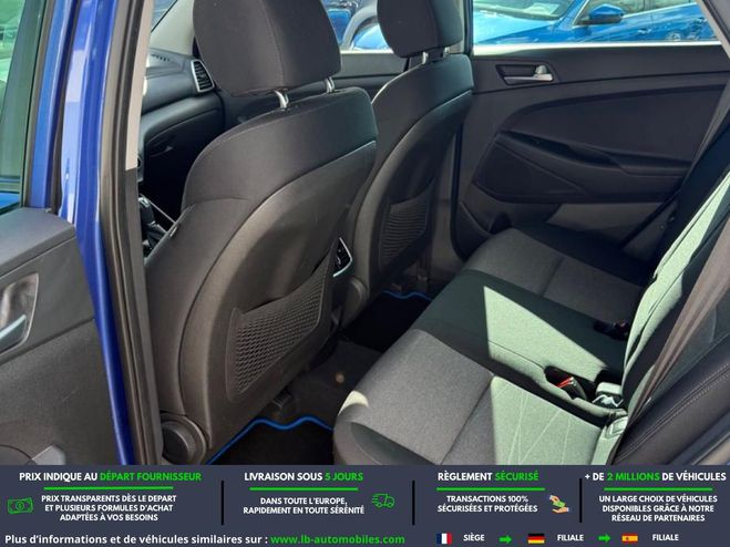 Hyundai Tucson 1.6 CRDi 136 BVA Bleu M�tallique de 2019