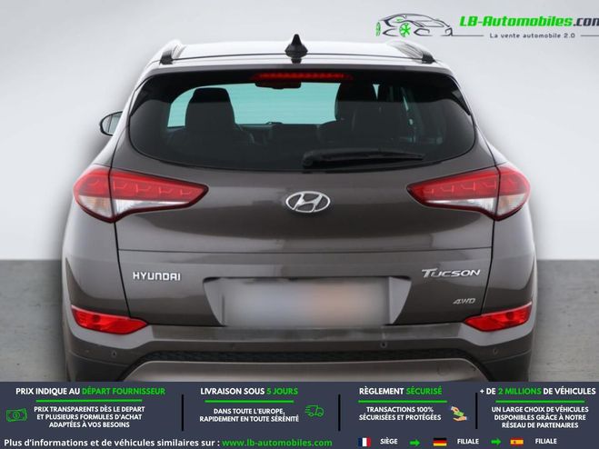 Hyundai Tucson 2.0 CRDi 185 4WD BVA Brun M�tallique de 2016