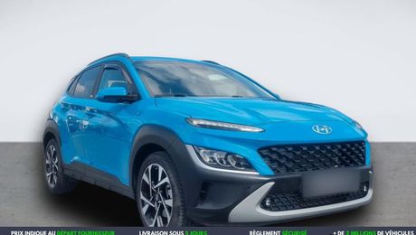 Hyundai Kona 1.0 T-GDi 120 Hybrid 48V BVM 2021 d'occasion a Beaupuy (31)